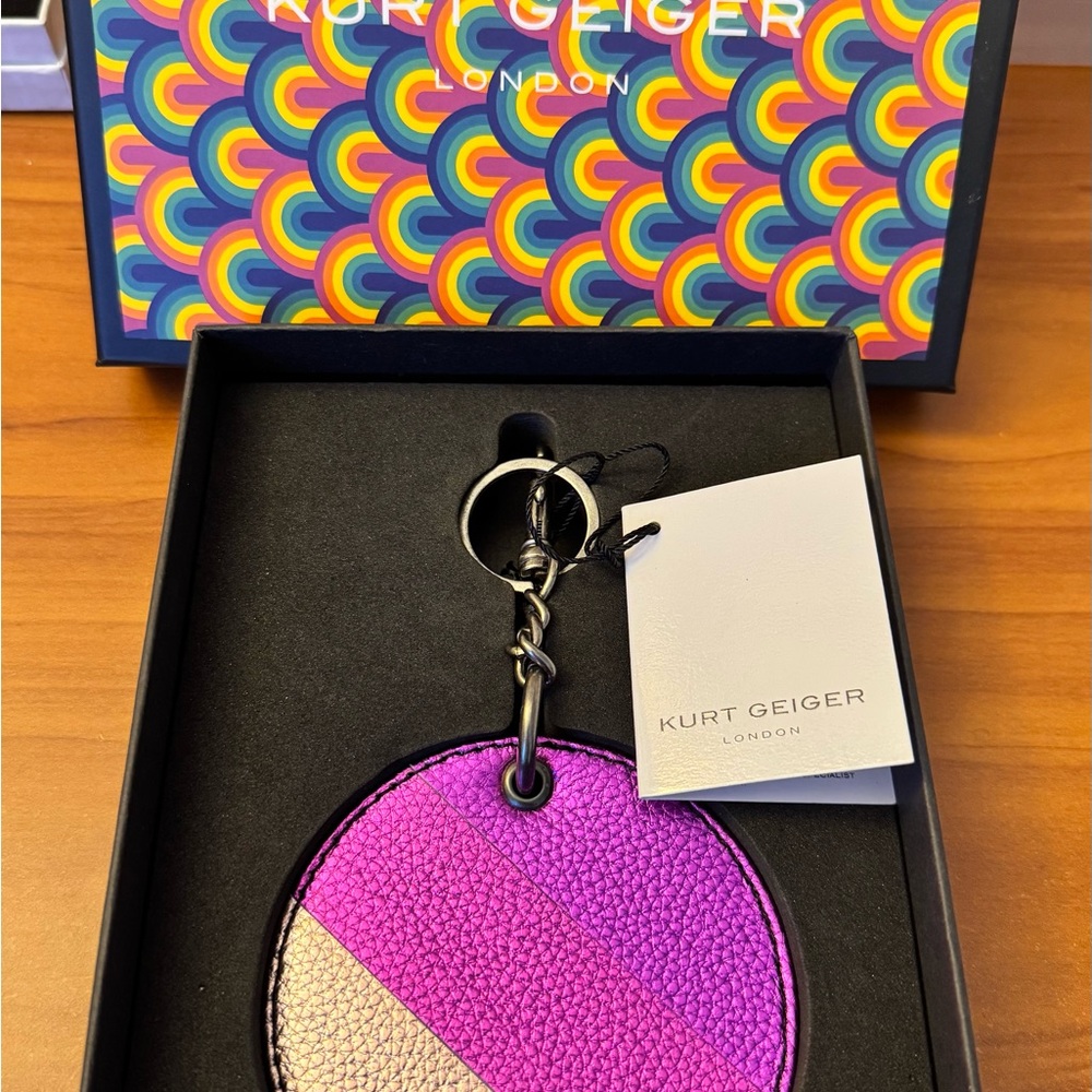 Kurt Geiger double mirror bag/Keychain NIB
